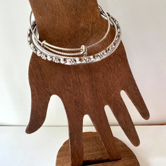 Bracelet Trio, Alex & Ani, 3 bangles - Picture 3 of 13